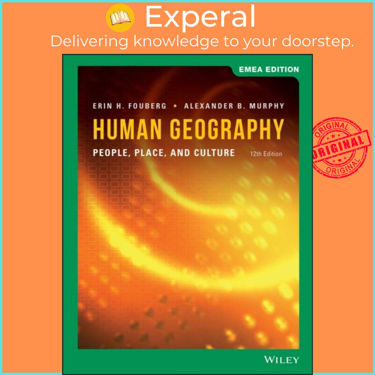 Sách - Human Geography - People, Place, and Culture by Erin H. Fouberg (UK edition, paperback)