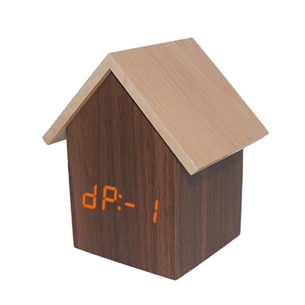 Korean Style Digital Clock Desk Electronic Alarm Timer Mantel Ornament Gift