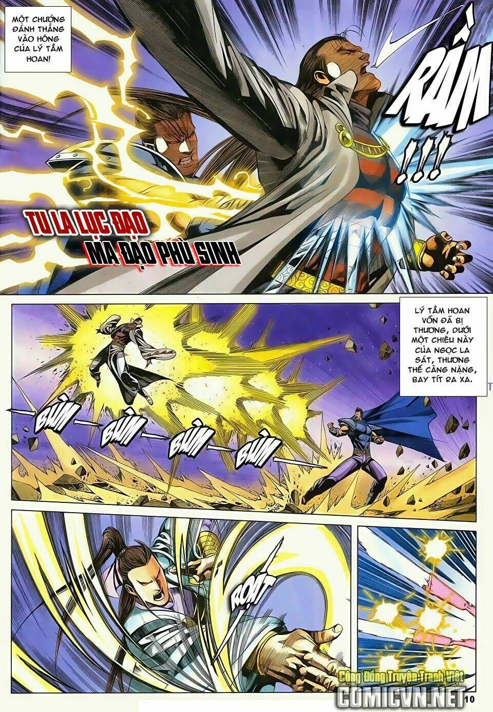 cổ long quần hiệp truyện chapter 84 10