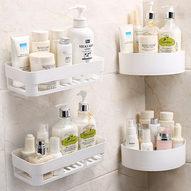 Giá đỡ đựng đồ dùng nhà tắm gắn góc tường tiện dụng