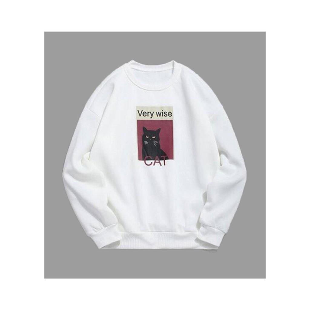 Áo Hoodie In CAT VERY WISE