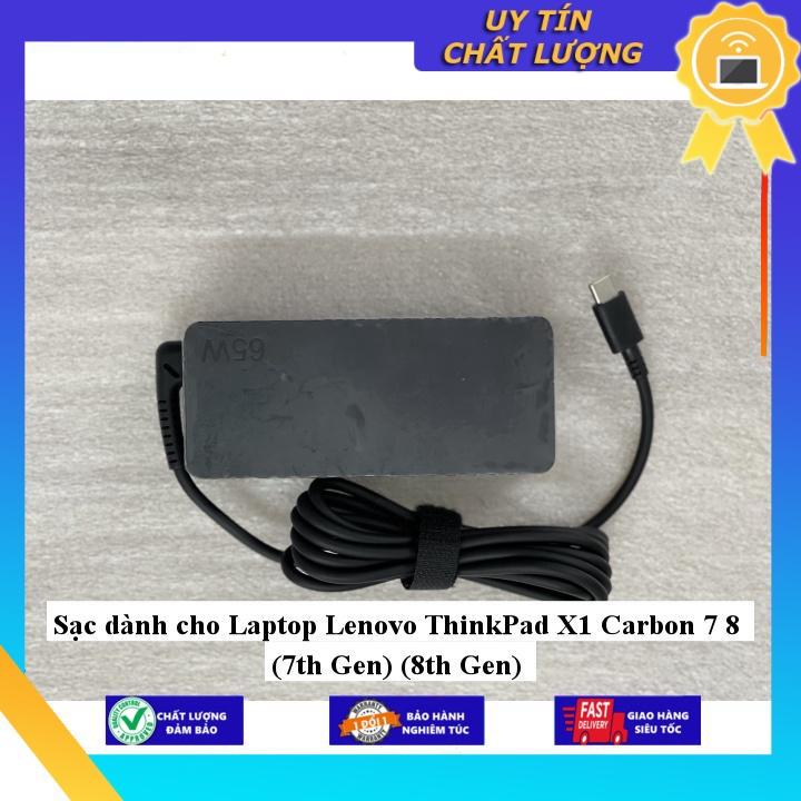 Sạc dùng cho Laptop Lenovo ThinkPad X1 Carbon 7 8 - Hàng Nhập Khẩu New Seal