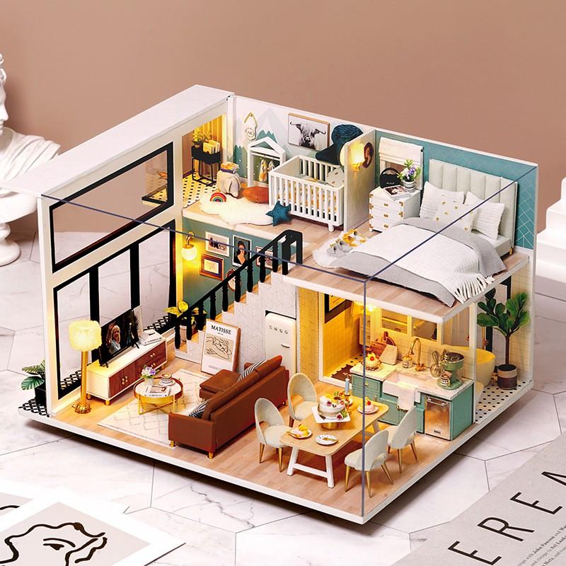 Mô hình nhà búp bê DIY Doll House