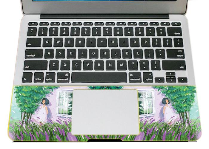 Miếng Dán Skin Trang Trí Mặt Ngoài + Lót Tay Laptop Nghệ Thuật LTNT - 1080