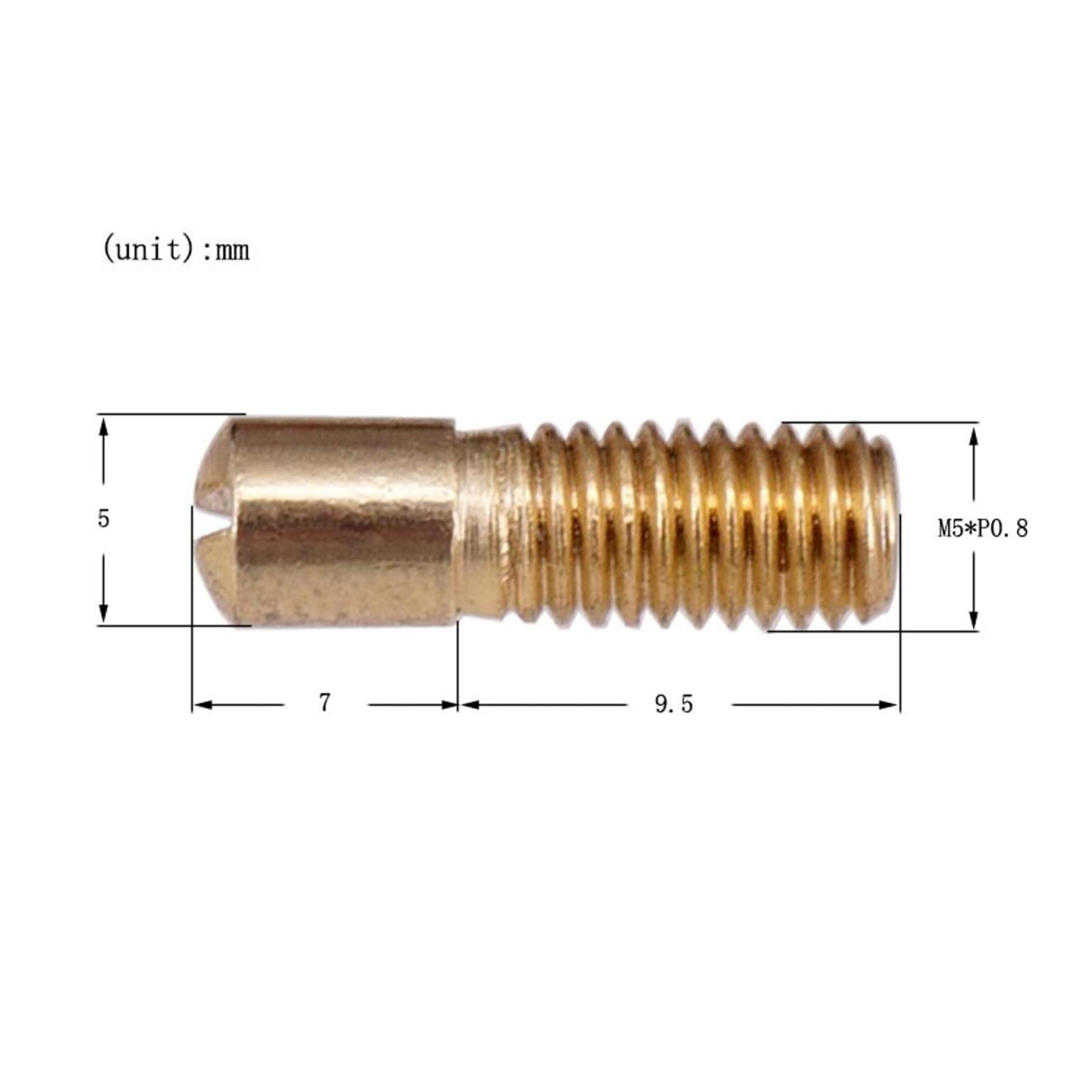 12 Pieces Guitar Pickup Screws Accessory DIY Set for Instrument Accessories