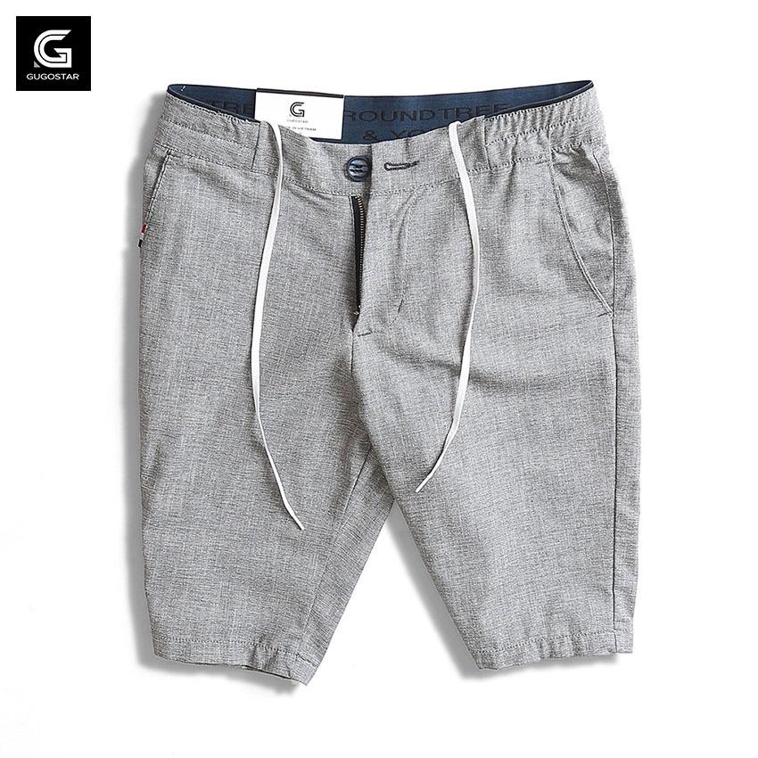 Quần Short Nam Lưng Thun FOZZ1 GUGOSTAR G518, Form Dáng Đẹp, Mỏng Mát