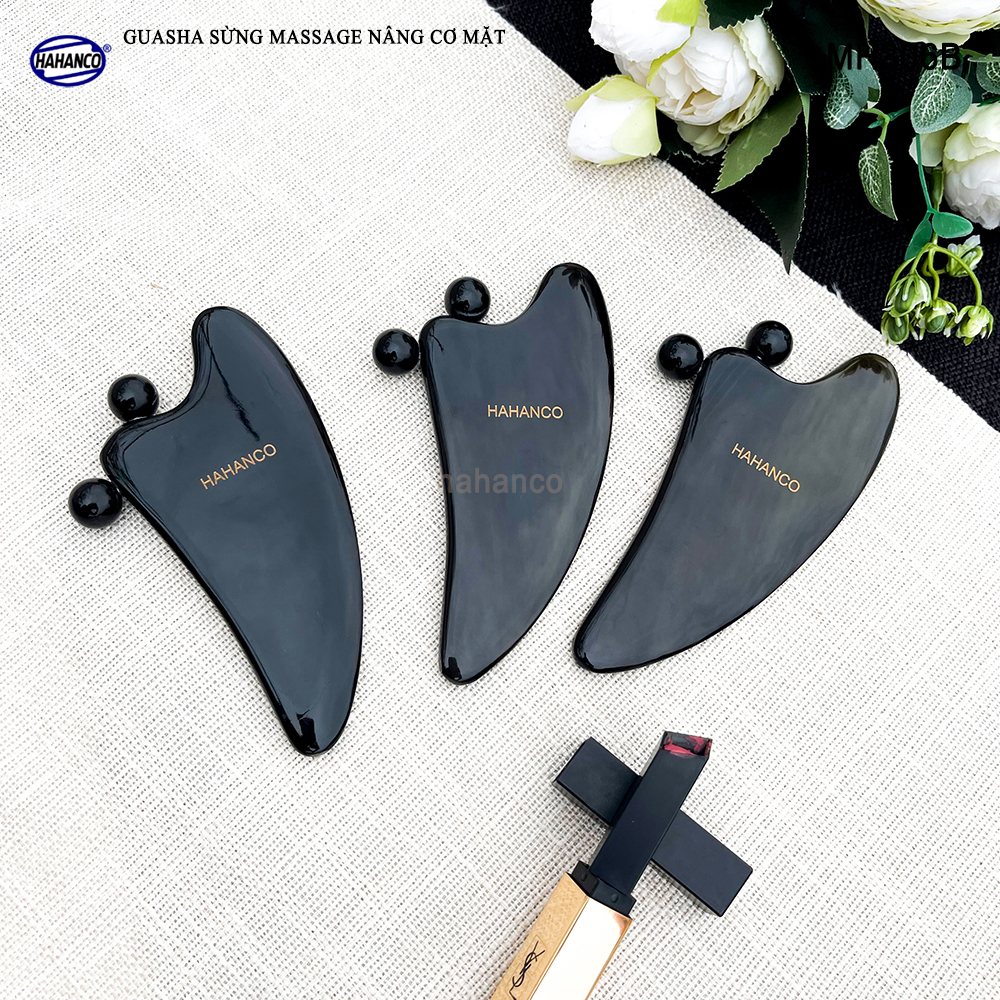 Guasha Sừng Mát Xa HAHANCO Giúp Nâng Cơ Giảm Vết Nhăn Săn Chắc Làn Da - MH306B