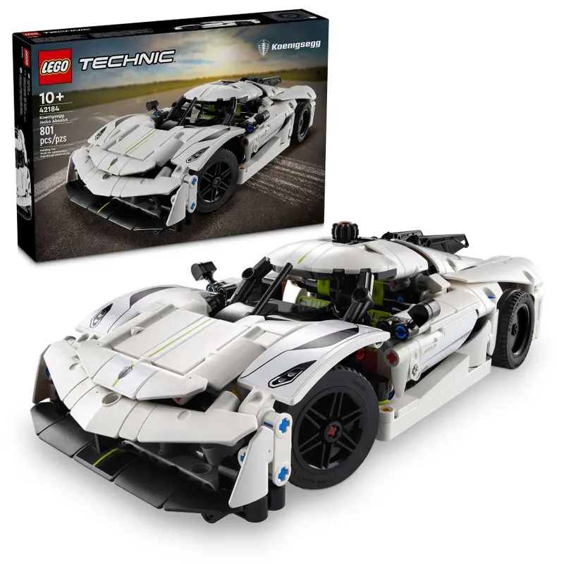 LEGO - TECHNIC - 42184 - Siêu xe Koenigsegg Jesko Absolut White