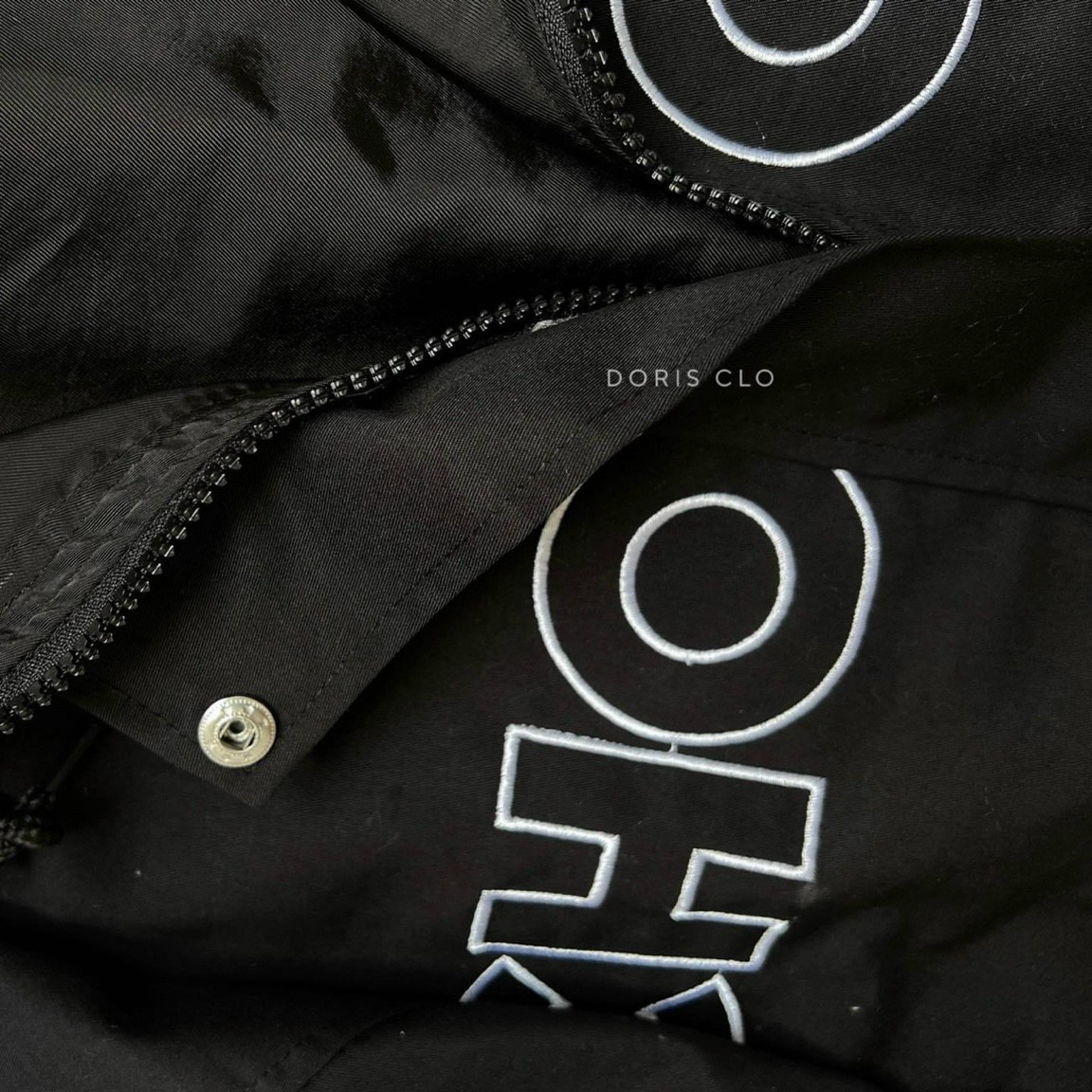 Áo khoác dù CHOOSE Jacket 2 Lớp Unisex , Áo khoác kaki lót dù CHOOSE màu đen ảnh thật unisex , áo khoác phao có nón kaki dù gió nhẹ from rộng ulzzang