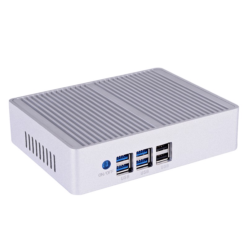 Mini PC, CPU Mini máy tính chuẩn công nghiệp Aturos YC025 Core i5 4200U, RAM 8G, SSD M2 128G - Hàng nhập khẩu