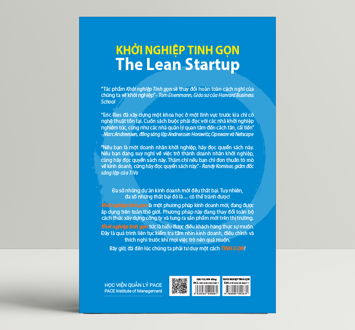 Khởi Nghiệp Tinh Gọn (The Lean Startup) - Eric Ries - PACE Books
