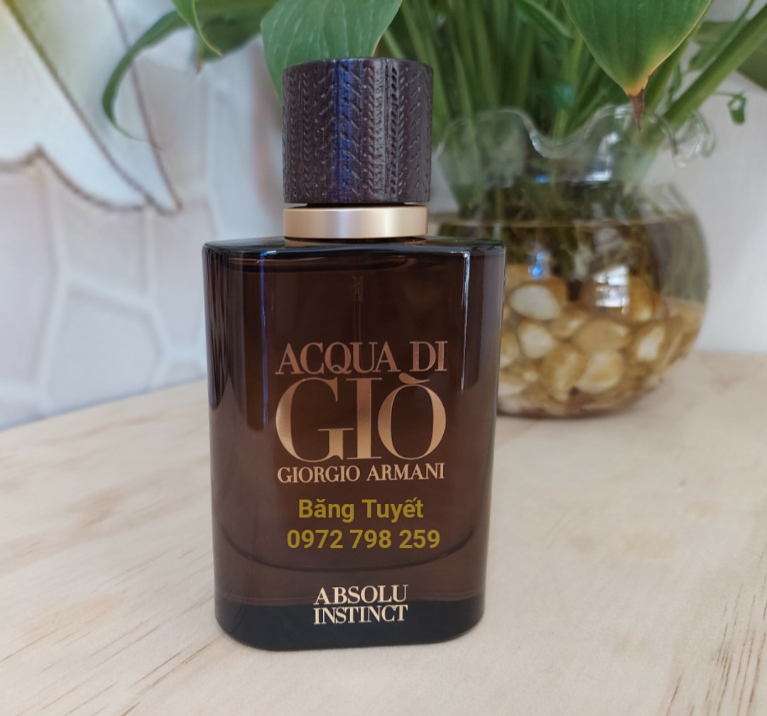 Nước hoa nam Acqua Di Giò Absolu Instinct 75ml ( PHÁP )