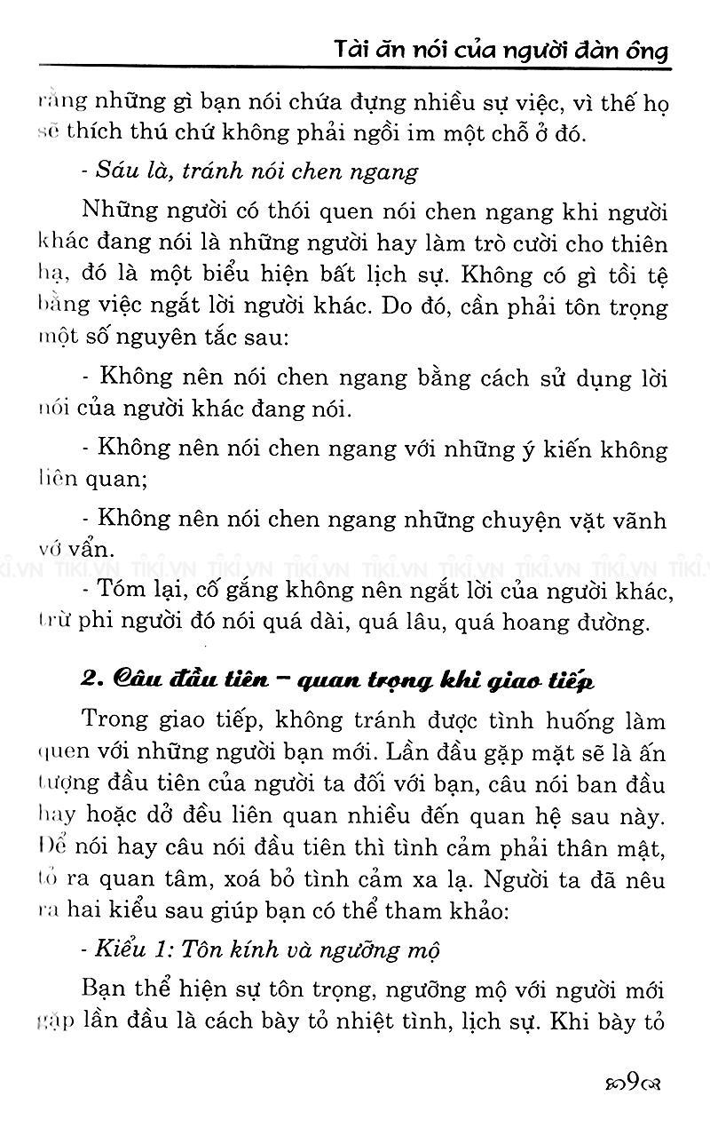 Khéo Ăn Nói Sẽ Có Được Thiên Hạ (Tài Ăn Nói Của Người Đàn Ông)