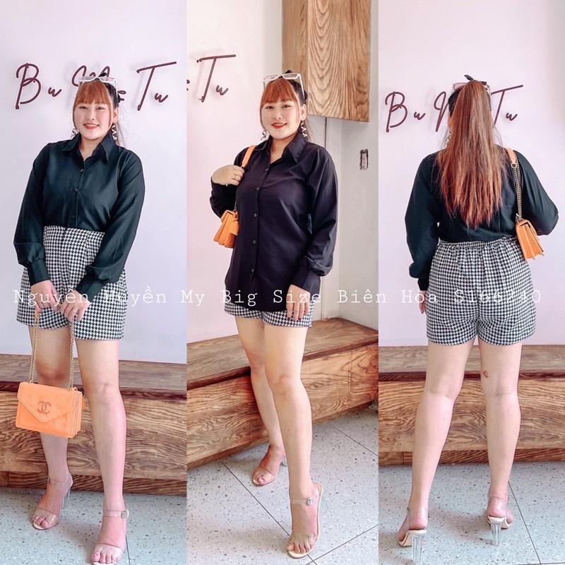 #BIGSIZE SÉT ÁO SƠ MI +QUẦN ĐÙI