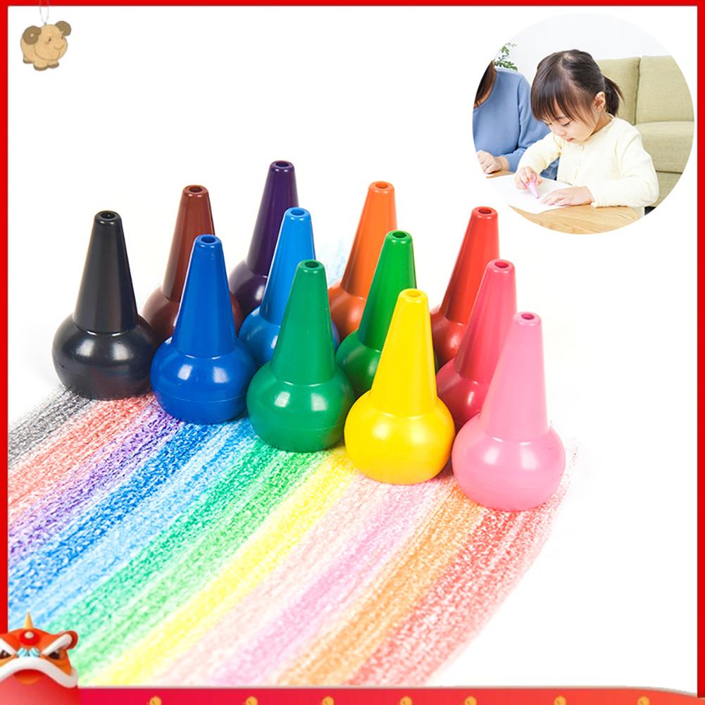 Bộ 12 bút màu đeo ngón tay dành cho trẻ em