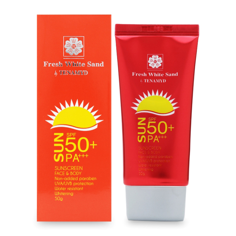 Kem chống nắng SPF 50+/P+++ - Tenamyd- SUNSCREEN SPF 50+/ PA+++- 50g