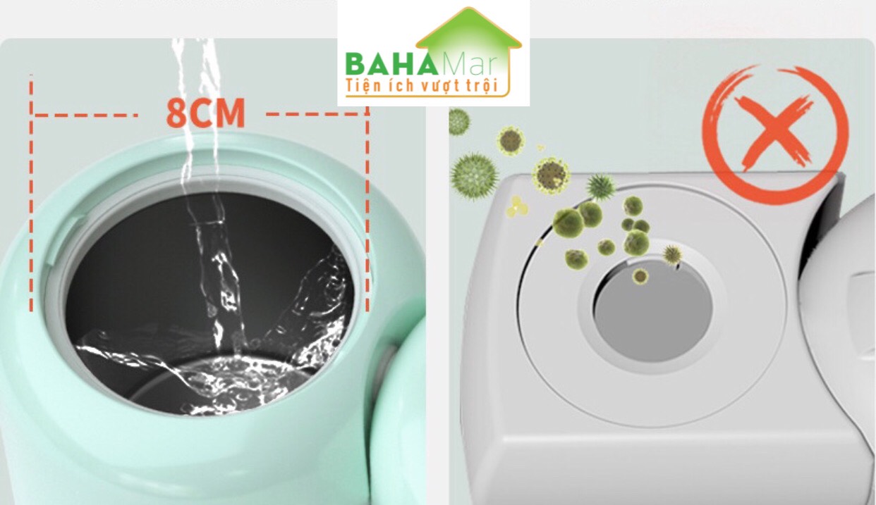 MÁY ĐA NĂNG NẤU THỨC ĂN DẶM CHO BÉ "BAHAMAR" làm thức ăn dặm cho bé nhanh và thuận tiện, sạch sẽ và chuyên biệt