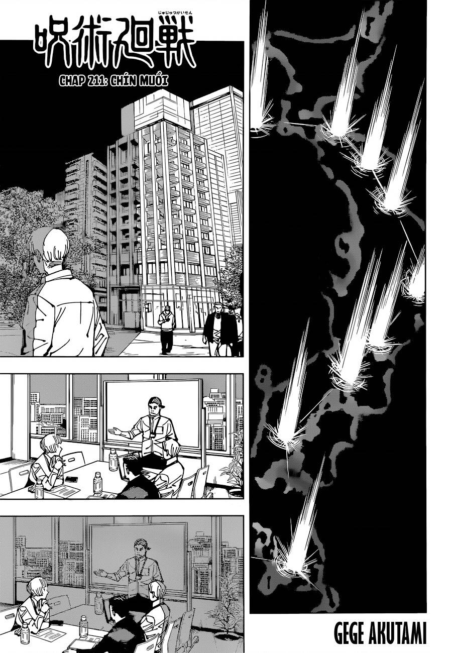 jujutsu kaisen - chú thuật hồi chiến chapter 211 2
