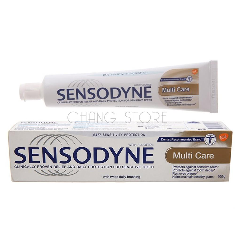 Kem đánh Răng Sensodyne 100g Thơm Mát Giảm Ê Buốt Bảo Vệ Toàn Diện