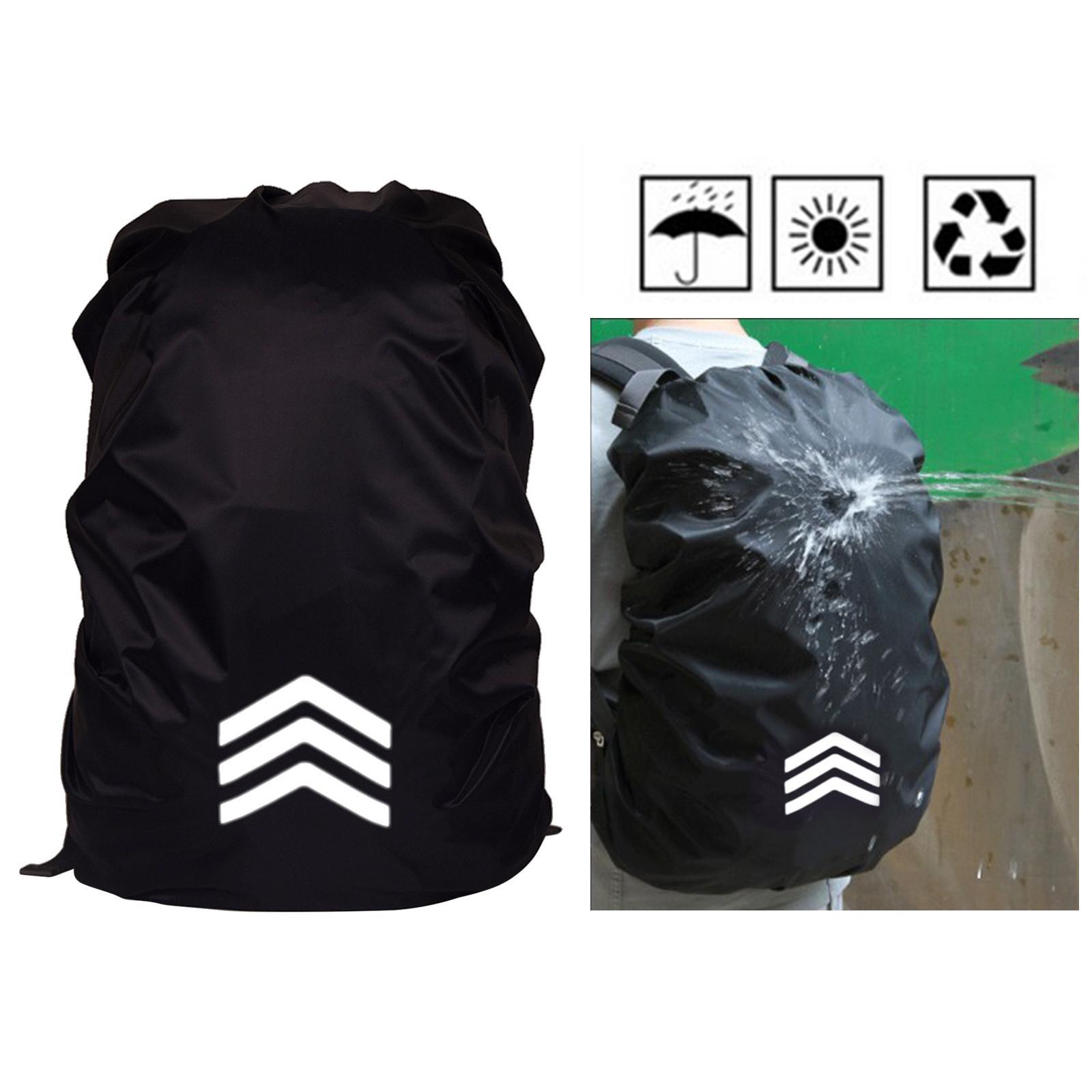 2x Waterproof Backpack Cover Bag for Camping Hiking Outdoor