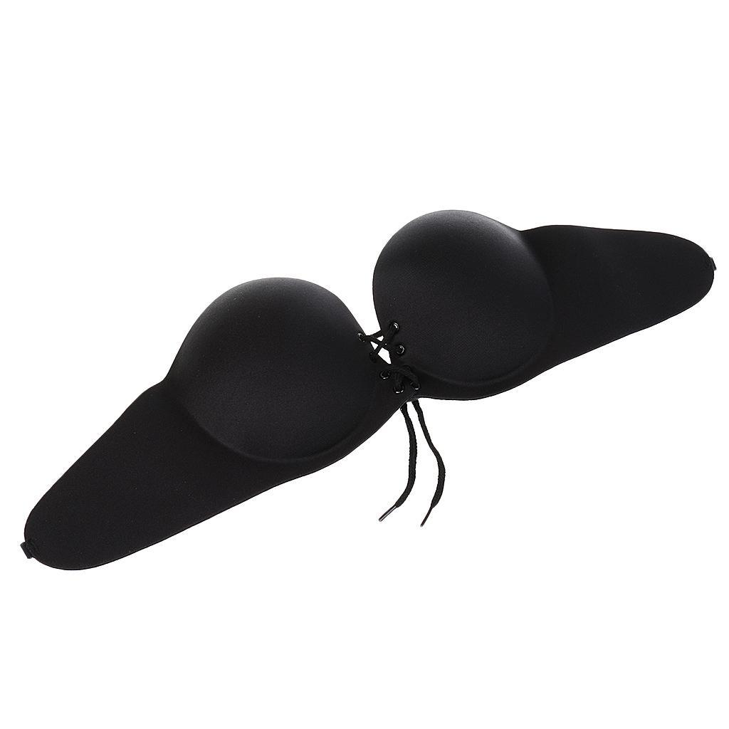 Women Strapless Backless Self-Adhesive Invisible Reusable PushUp Bra