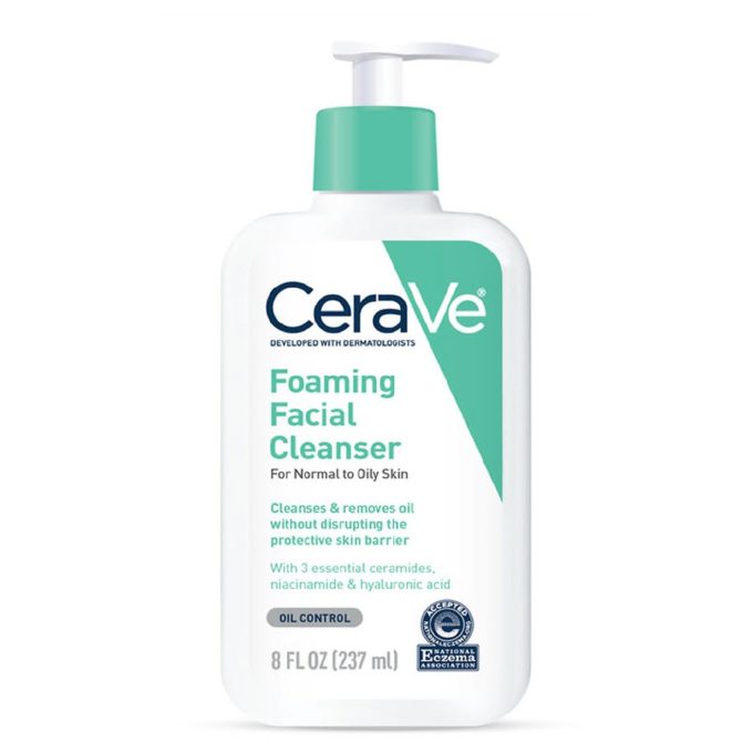 Sữa rửa mặt Cerave Foaming Facial Cleanser cho Da dầu nhập Mỹ