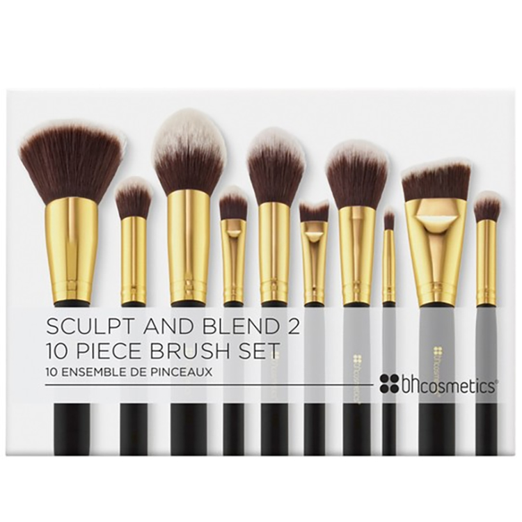 Bộ cọ BH Cosmetics Sculpt and Blend 2 - 10 Piece