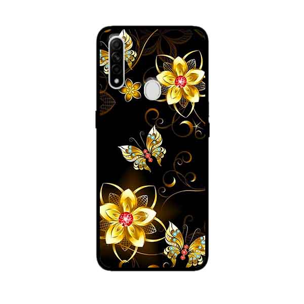 Ốp Lưng in cho Oppo A8 Mẫu Hoa Hồng 5 - Hàng Chính Hãng