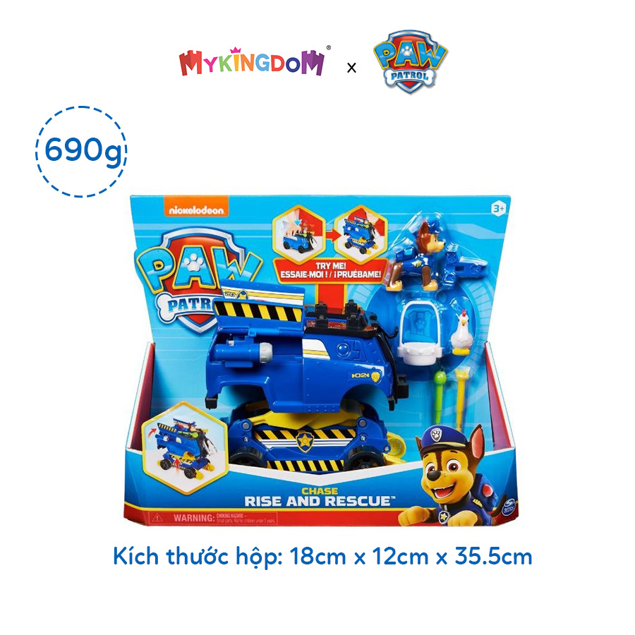 Đồ Chơi PAW PATROL Xe Cứu Hộ Giải Cứu Nâng Cao 6062104