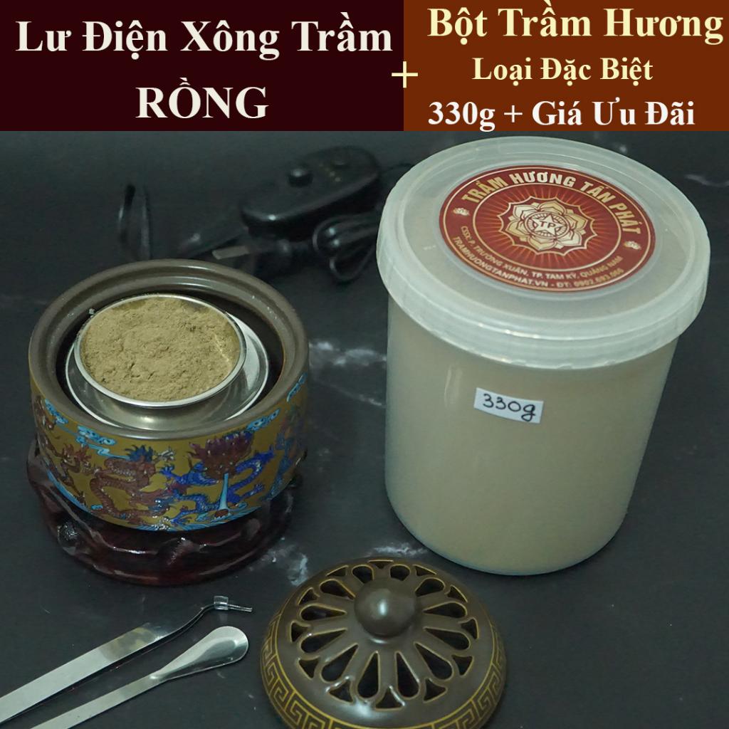 Bột Xông Nhà Trầm Hương Nguyên Chất - ( Hộp Siêu To Khổng Lồ