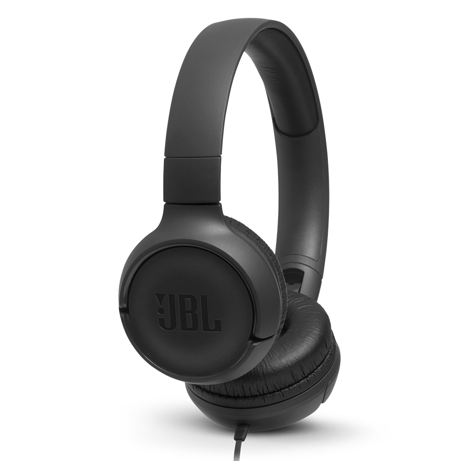 Tai Nghe Có Dây Chụp Tai On-ear JBL T500 - Hàng Chính Hãng