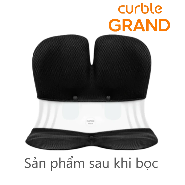 Vỏ bọc dành cho ghế chỉnh dáng chống gù Curble Grand, giúp ngồi êm hơn. Hàng nhập khẩu Hàn Quốc