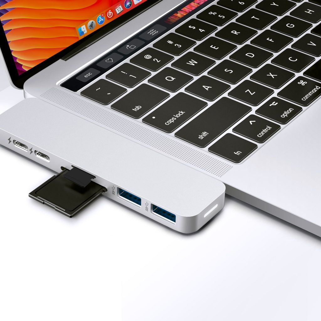 Cổng Chuyển HyperDrive DUAL USB-C Hub Cho MacBook Pro 13&quot;15&quot; 2016/2017/2018 - Hàng Chính Hãng