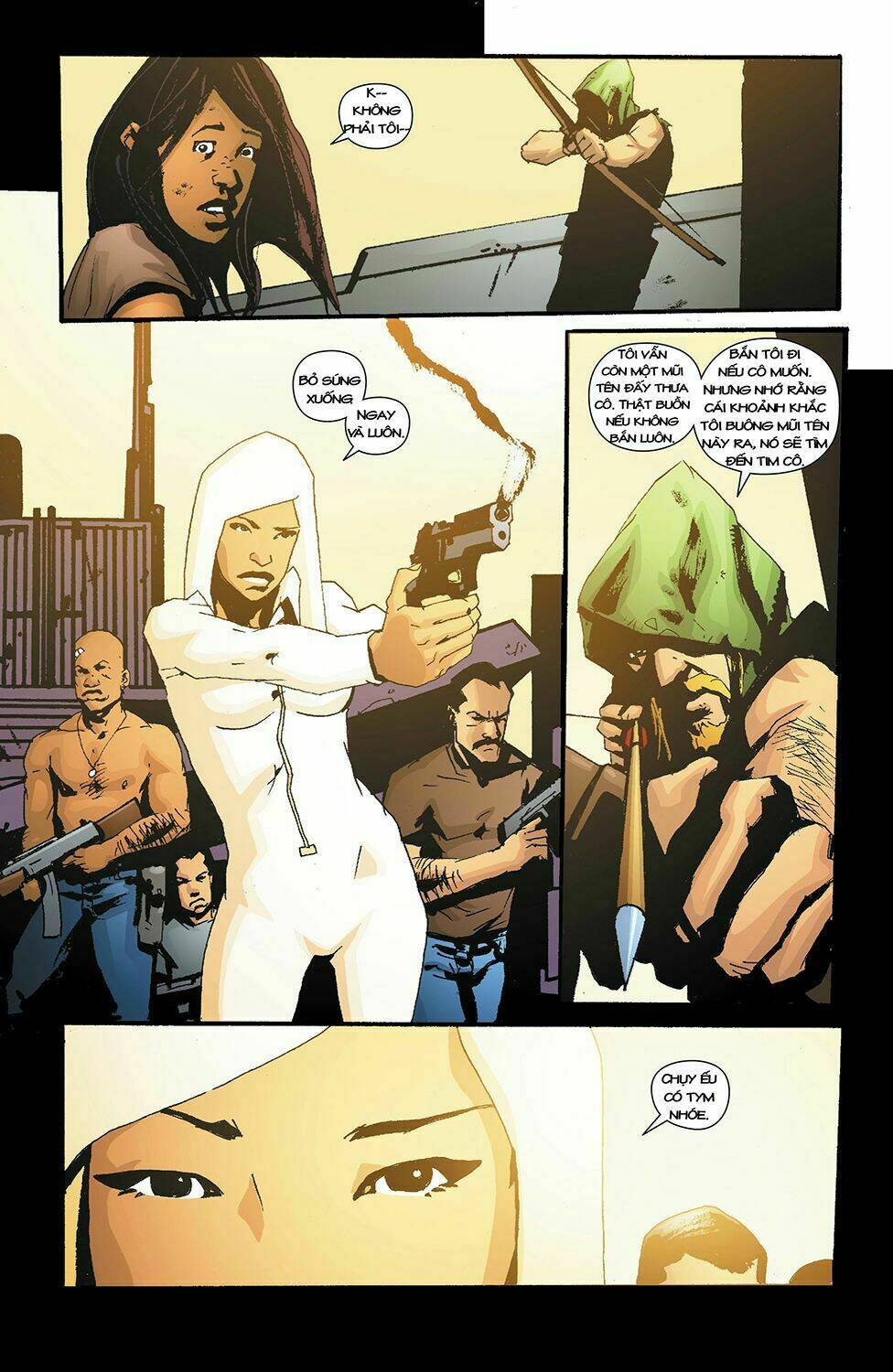 green arrow: year one chapter 6 13