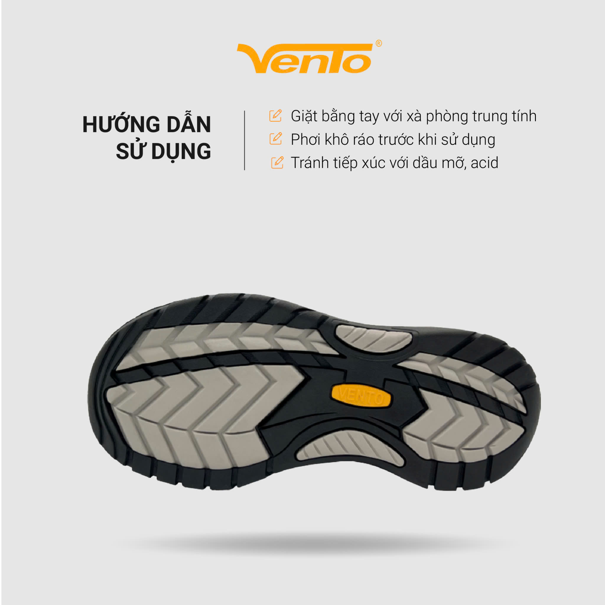 Giày dép Sandal Bít Mũi dã ngoại trekking VENTO ALPHA I SD08001