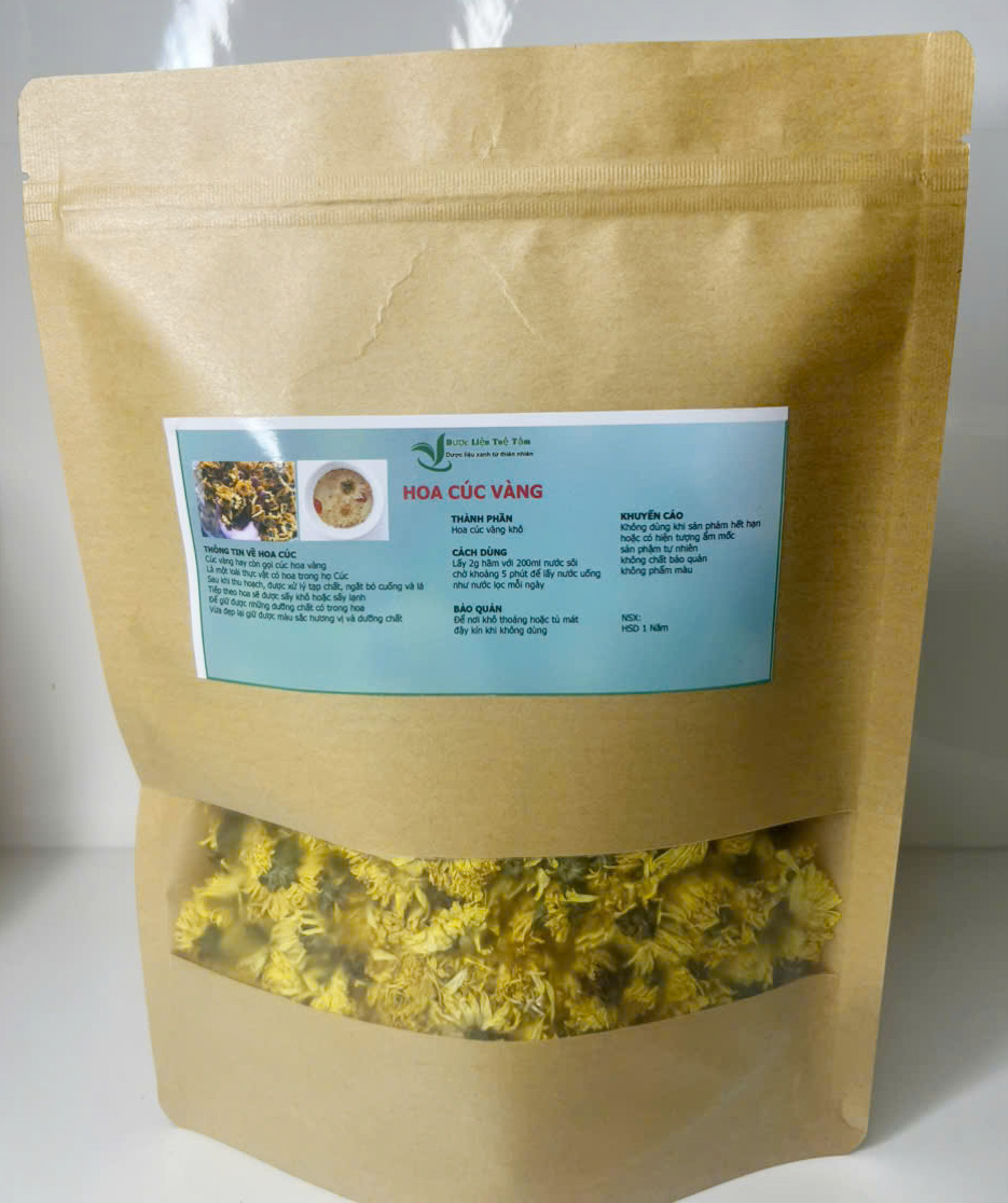 Hoa cúc vàng nguyên bông ( Trà hoa cúc vàng) - Sản phẩm hữu cơ tự nhiên