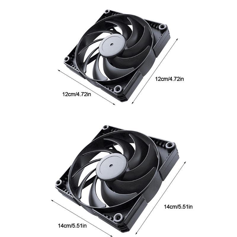 Quạt tản nhiệt CPU 500-1500RPM 12V 4Pin yên tĩnh