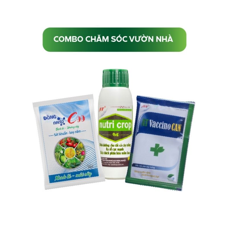 Combo Phân Bón Hữu Cơ Trồng Rau Sạch Dâu Tây, Cây Hoa Tại Nhà An Toàn Không Cần Cách Ly Sau Khi Phun