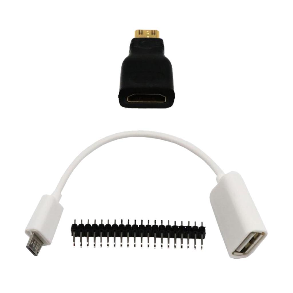 3 sets  Male to Female+ USB to USB +Male GPIO for