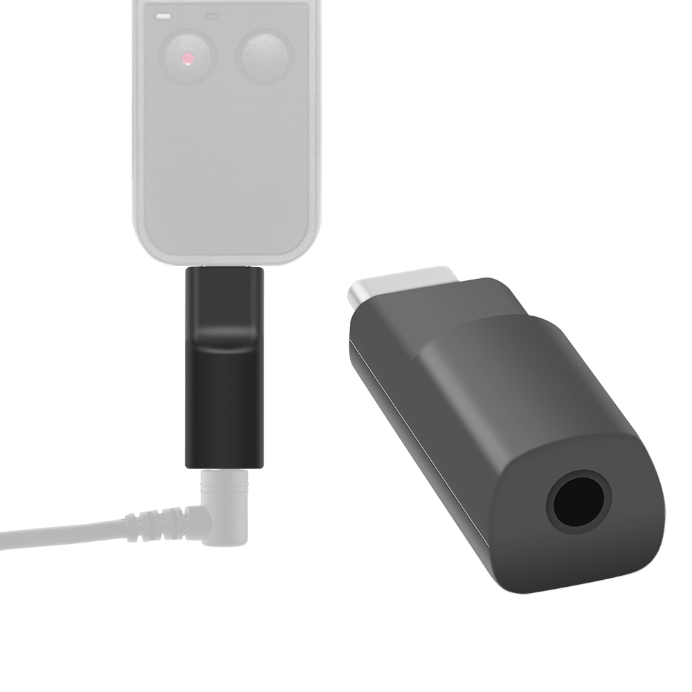 Bộ chuyển đổi âm thanh micrô Type-C sang 3,5 mm để kết nối micrô bên ngoài Tương thích với DJI Osmo