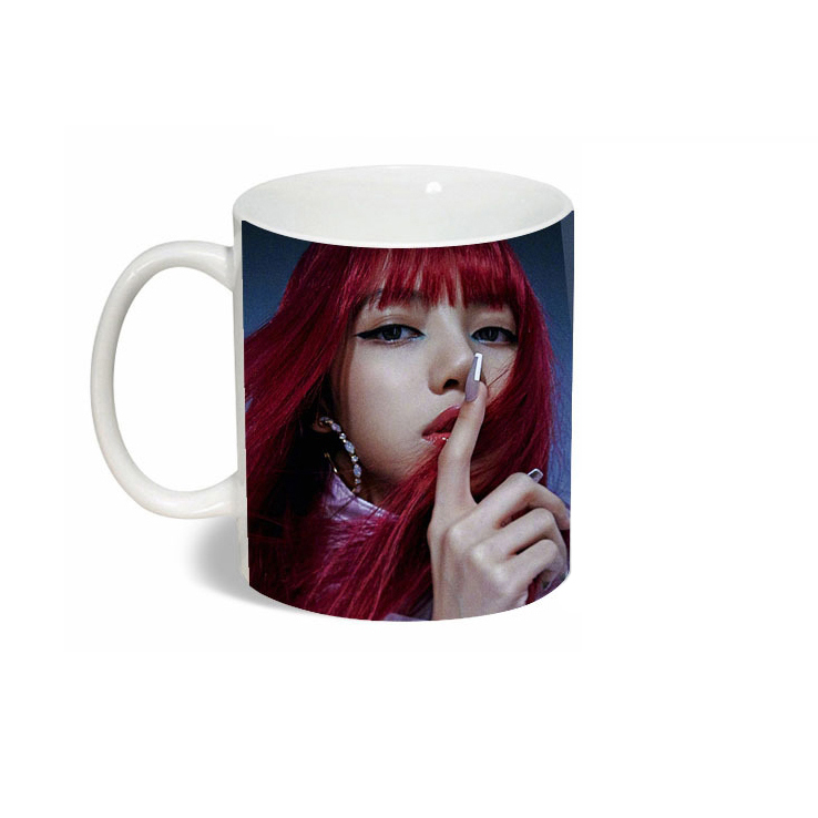 Cốc Blackpink Lisa How you like that Ly cốc sứ lưu niệm dễ thương