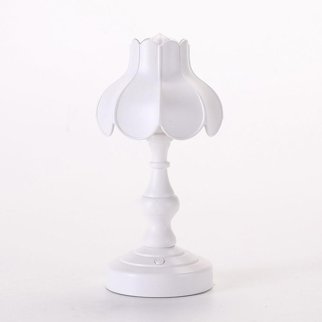 Desk Night Lamp Table Lamp European Lotus Small Night Light for Living Room Bedrooms Bedside Coffee Room