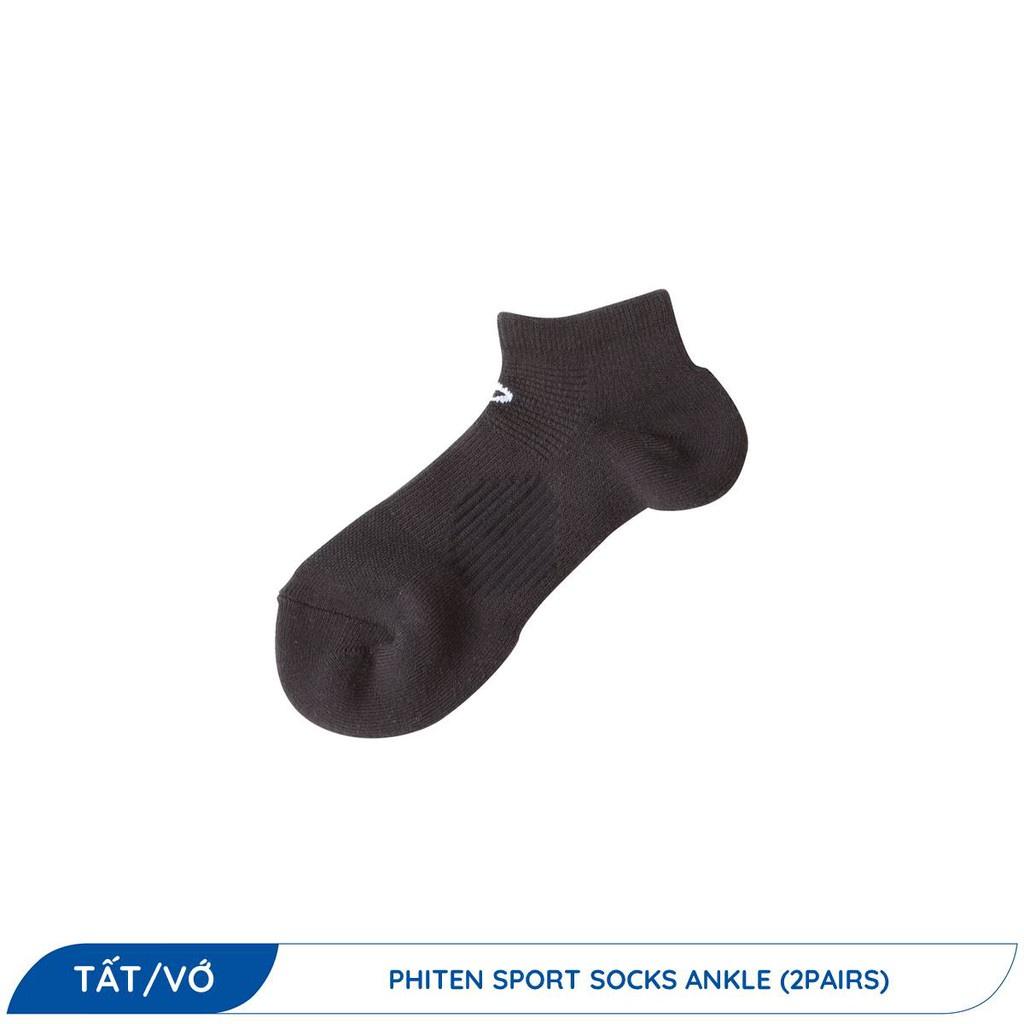 Vớ Tất Thể Thao Phiten Sport Socks Ankle (2 đôi) - AL907170/AL907173/AL907175/AL907270/AL907273/AL907275