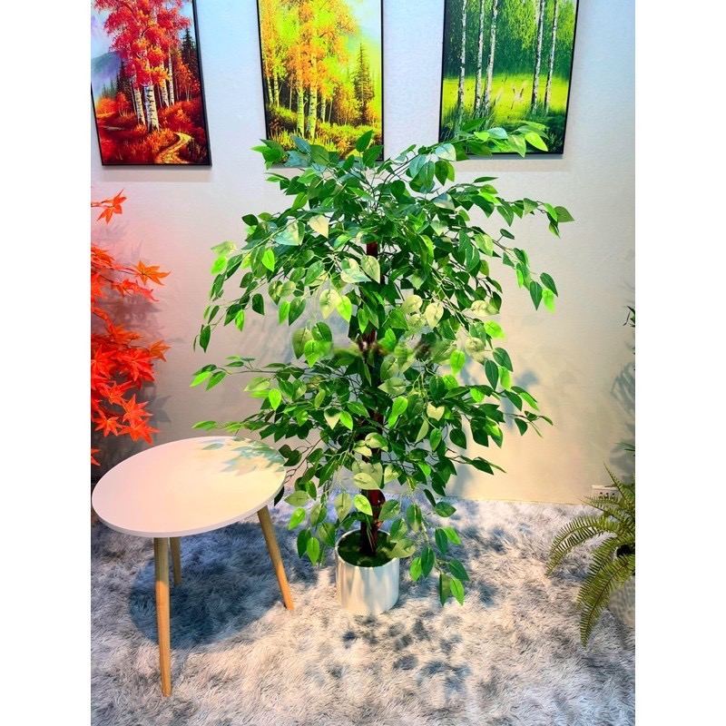 Cây si giả - Size từ 120cm đến 150cm - Cây giả, hoa lụa trang trí nhà cửa