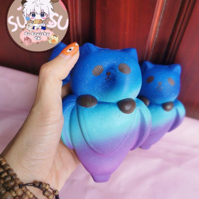 Đồ chơi Squishy bóp mềm Mèo Banana Galaxy giảm stress