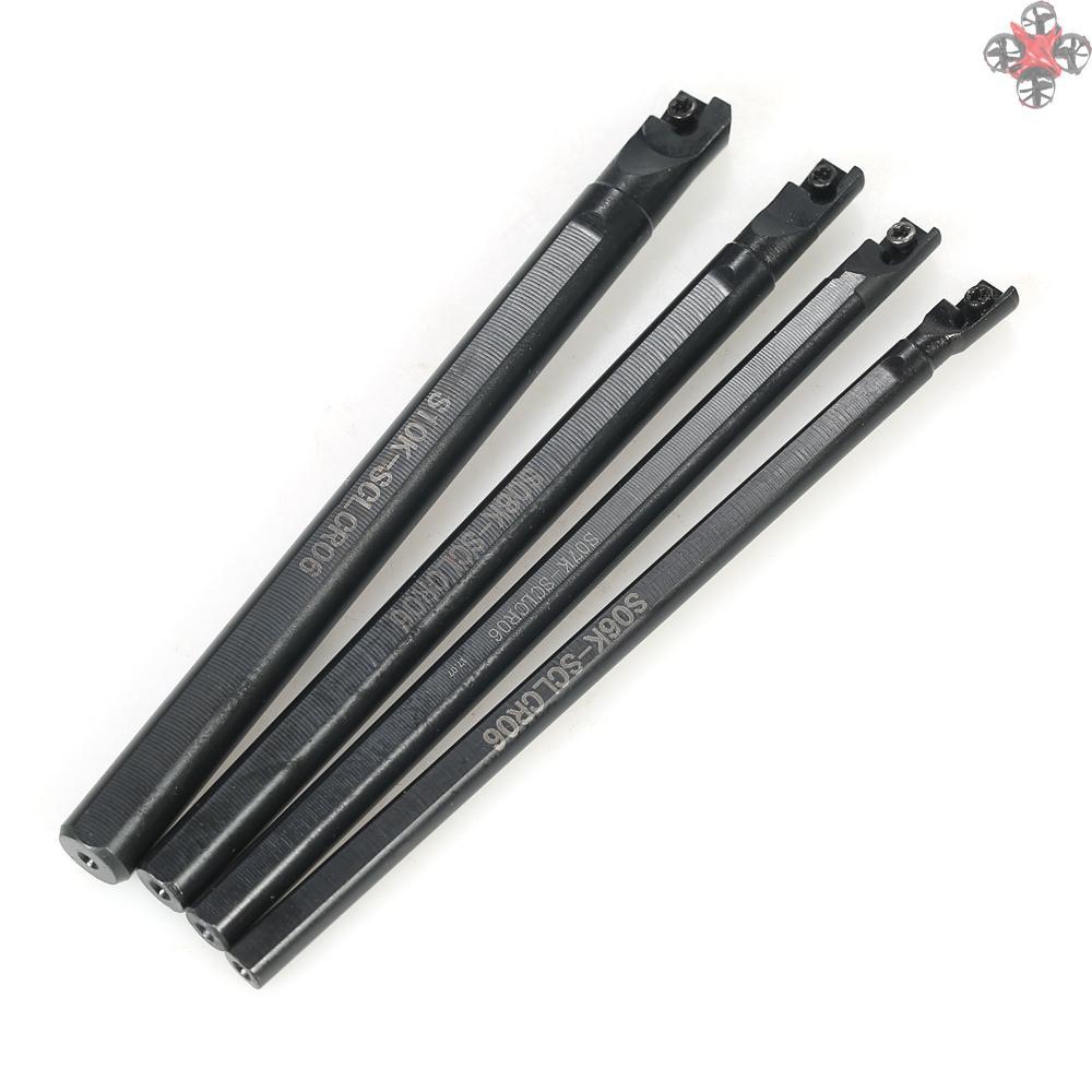 Bộ 10 Phụ Kiện Ống Nối Cacbua Ccmt060204-Hm + 6 / 7 / 8 / 10mm Sclcr06