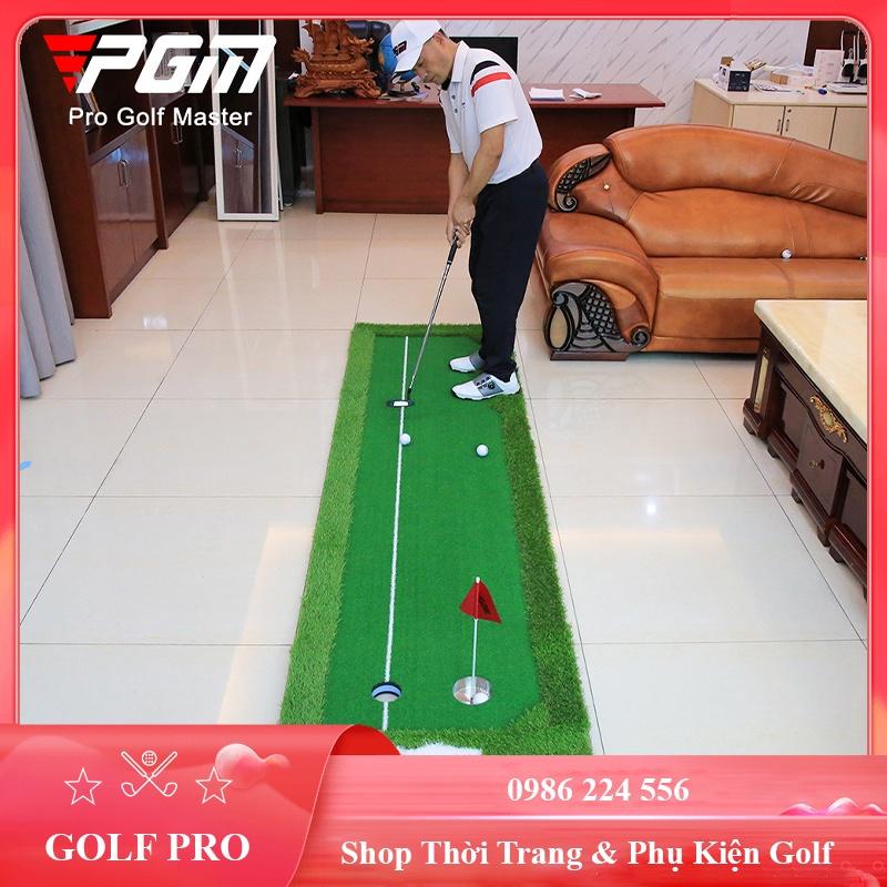 Thảm golf tập Putter PGM trong nhà di động tiện lợi di chuyển - Hàng Chính Hãng PGM