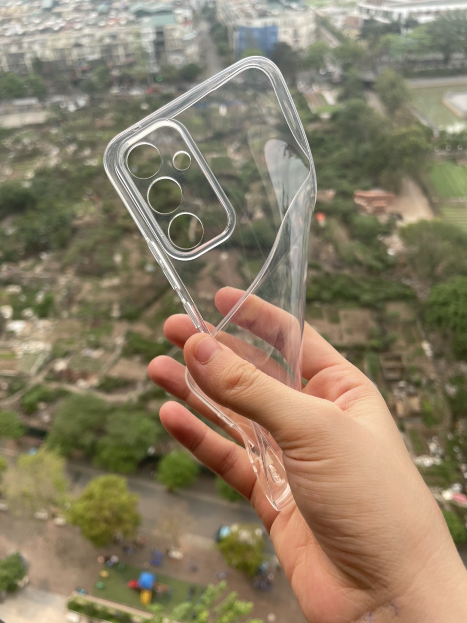 Ốp lưng Silicon cho Samsung Galaxy A54 trong suốt hãng GOR bảo vệ Camera Hàng nhập khẩu
