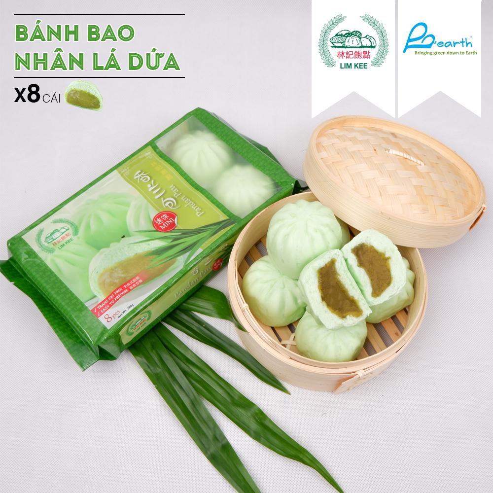 [Chỉ Giao HCM] BÁNH BAO NHÂN LÁ DỨA SINGAPORE 280G/ 8 bánh