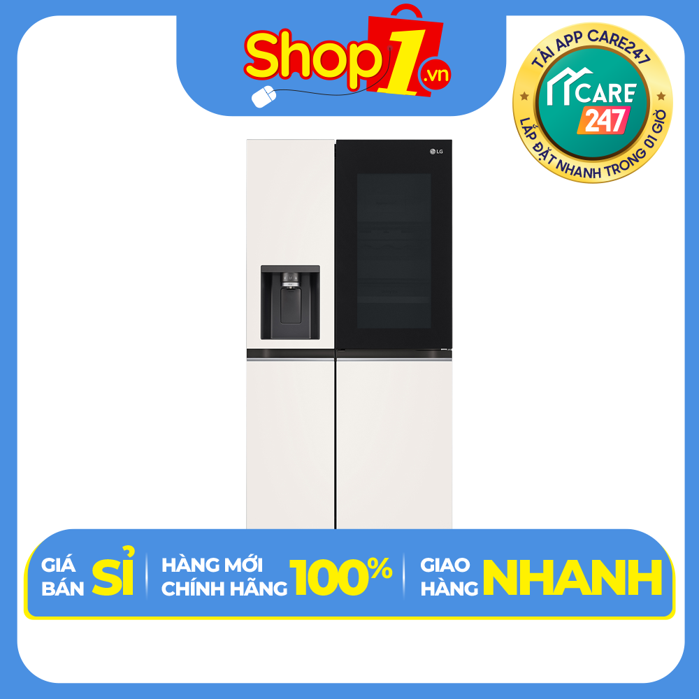 Tủ lạnh LG Inverter 635 lít GR-X257BG - Hàng Chính Hãng